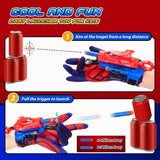 Web Shooters Toy for Kids,Toys for 3-12 Year Old Boys Web Slinger Boy Toy with Glove Launcher,Toys for Age 5-7 4-6 6-8 Outdoor Game for Birthday Halloween Christmas Easter Gifts for 3-8(2 Pair)