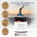 OMRE Spermidine Supplement (10mg of Non-Synthetic Spermidine) - 3rd-Party Tested 1000mg Wheat Germ Extract Standardized to No Less Than 1% Spermidine - 10mg of Natural Spermidine per Serving