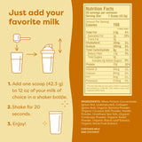 FlavCity Grass Fed Whey Protein Powder - Vanilla Smoothie - 25g Protein & 10g Collagen - Made with Real Vanilla Bean & Organic Coconut Milk - Gluten Free & No Added Sugars (20 Servings)