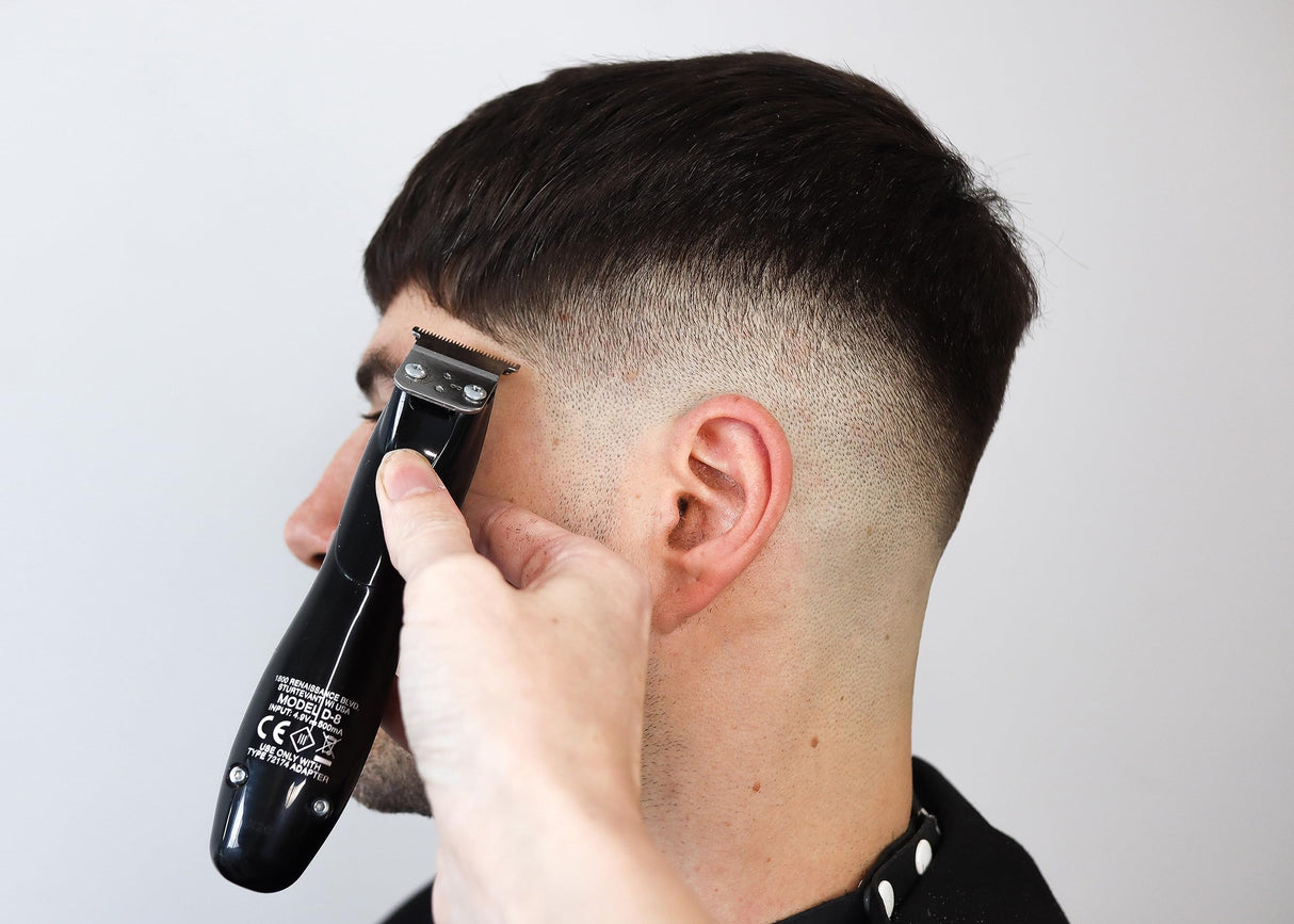 Andis 33785 Slimline Pro Corded/Cordless Hair & Beard Trimmer, T-Blade Zero Gapped with Lithium-Ion Battery, Ear & Body Grooming – Black