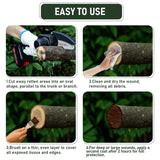 Tree Wound Sealer & Dressing, 500g Tree Pruning Sealer for Cut, Damaged Bark, Grafting – Effective Tree Repair Sealant for Shrub, Bonsai, Rose, Orchard | Horticulture Grade Seal Formula