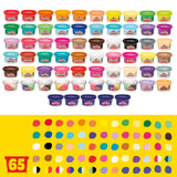 Play-Doh Ultimate Color Collection 65-Pack of 1-oz Cans, Includes Sparkle, Confetti & Color Burst, Back to School Classroom Supplies, Preschool Toys, Ages 2+ (Amazon Exclusive)