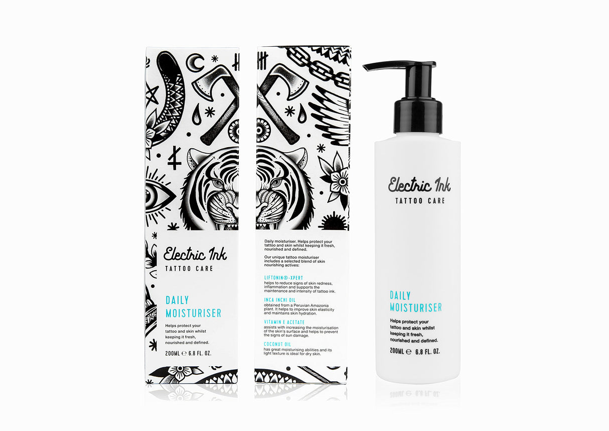 Electric Ink Tattoo Daily Moisturiser (200ml)