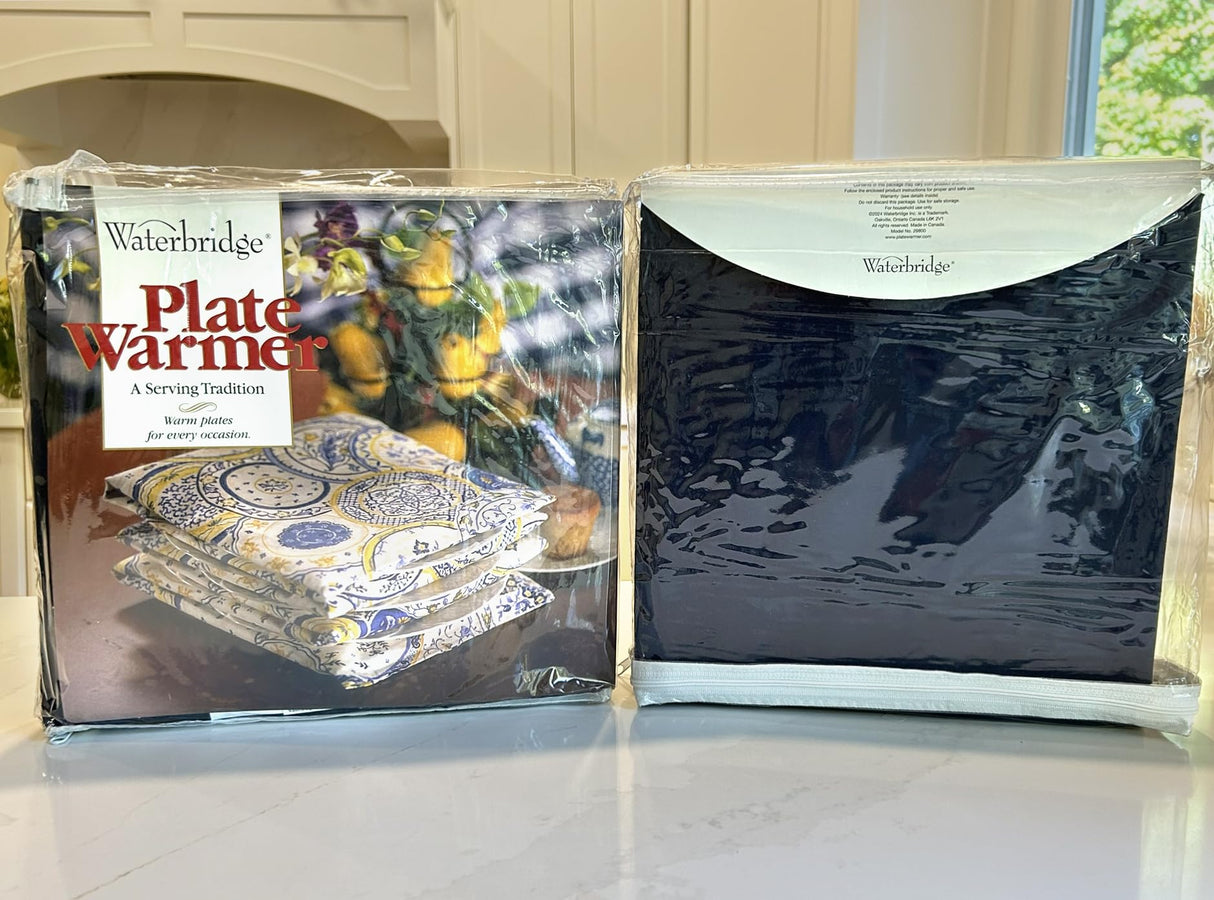 Waterbridge Electric Plate Warmer - Heats up to 6 Large Plates - Heritage Navy