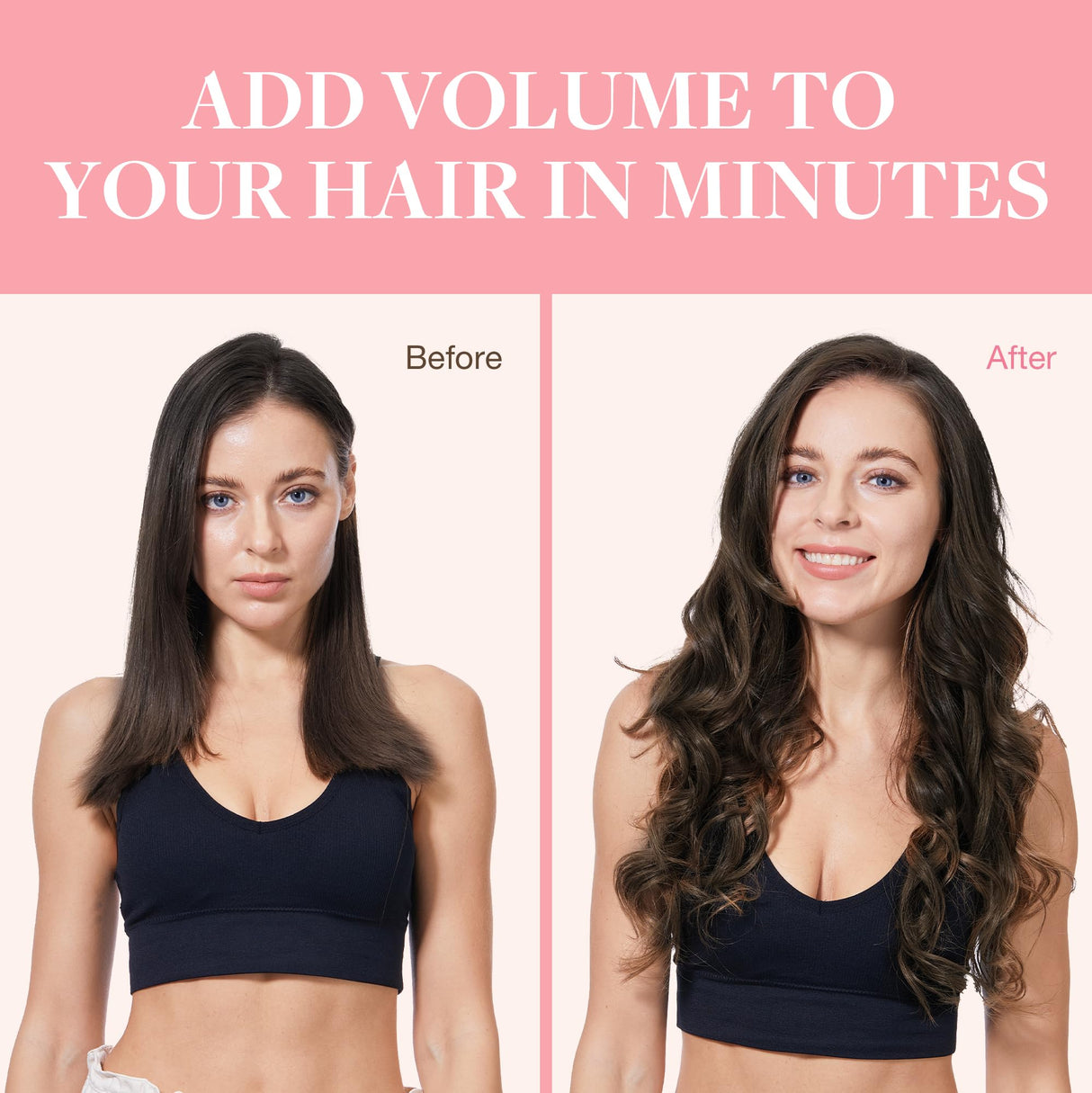 GOO GOO Clip in Hair Extensions Real Human Hair, Remy Human Hair Extensions Clip ins for Women, Natural Human Hair, 18inch 120g 7Pcs, 2A Light Brown