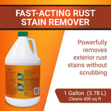 American Hydro Systems 2662 Rid O' Rust Liquid Rust Stain Remover, 1 Gallon
