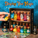 UOMTFAI Mystery Potion Craft Kit for Kids, Mix 20 Magic Wizard Potion, Creative Christmas Decorations Birthday Gifts Toys for Boys and Girls Age 6 7 8 9 10+