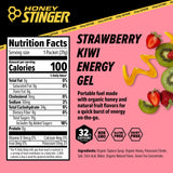 Honey Stinger Caffeinated Organic Energy Gel Variety Pack, 12 Packs Each of Salted Caramel Latte & Strawberry Kiwi, Caffeinated & Gluten Free, For All Exercises, Sports Nutrition for Home & Gym
