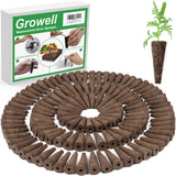 Growell 240 Pcs Hydroponic Pods Kit, 120 Grow Sponges & 120 Pod Labels