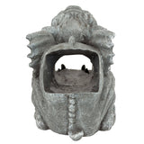 Design Toscano Roland the Gothic Gargoyle Gutter Guardian Rain Downspout Extension Outdoor Statue, 10 Inch Long, Cast Stone Resin, Grey Stone Finish