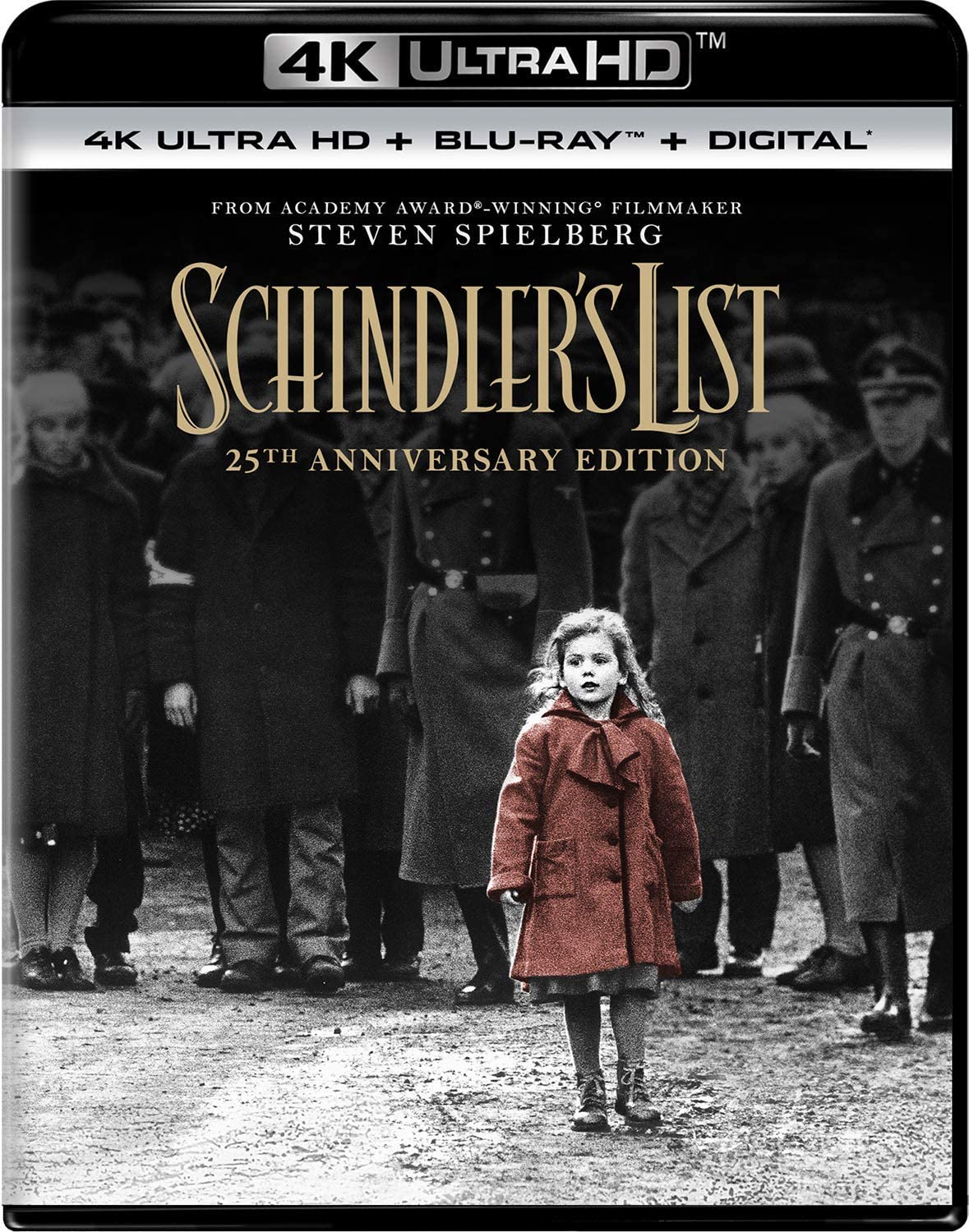 Schindler's List - 25th Anniversary Edition 4K Ultra HD + Blu-ray + Digital [4K UHD]