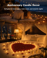 Homemory 24-Pack Remote Flameless LED Battery Tea Light Candles, 400+Hrs