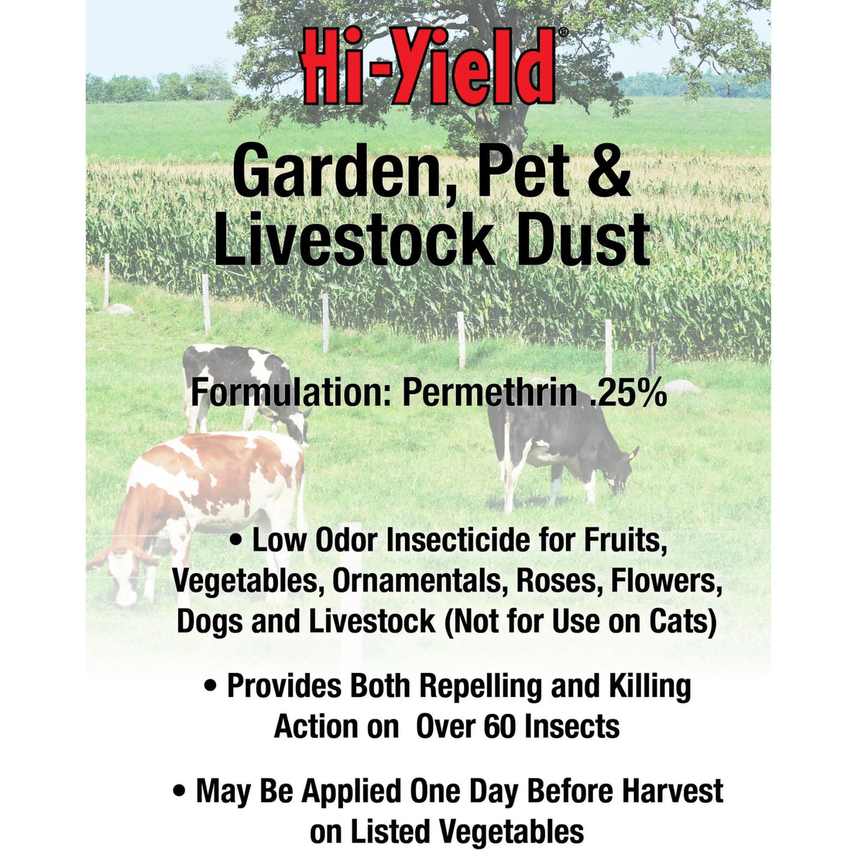 Hi-Yield (32202) Garden, Pet and Livestock Dust, 4 lbs