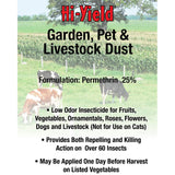 Hi-Yield (32202) Garden, Pet and Livestock Dust, 4 lbs