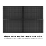 PEAKCLOUDS Bar Mat for Home Bar | Bar Drink Mat for Countertop and Table Top, Easy Clean (2, 18" x 12")