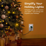 Geeni Dot Smart Plug with 2.4GHz WiFi Connectivity – 2-Pack Compact, Fire-Resistant Smart Outlet Plugs with Schedule & Timer – No Hub Needed, Supports Alexa & Google