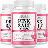 (3 Pack) Pink Salt Weight Trick Capsules - New Pink Salt Trick for Weight, Energy & Metabolism Support Supplement, New Advanced Formula, 180 Capsules for 3 Months