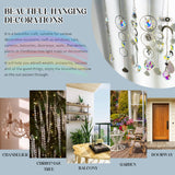 215pcs Crystal Suncatcher Craft Kit Rainbow Prisms Beads DIY Window Decor