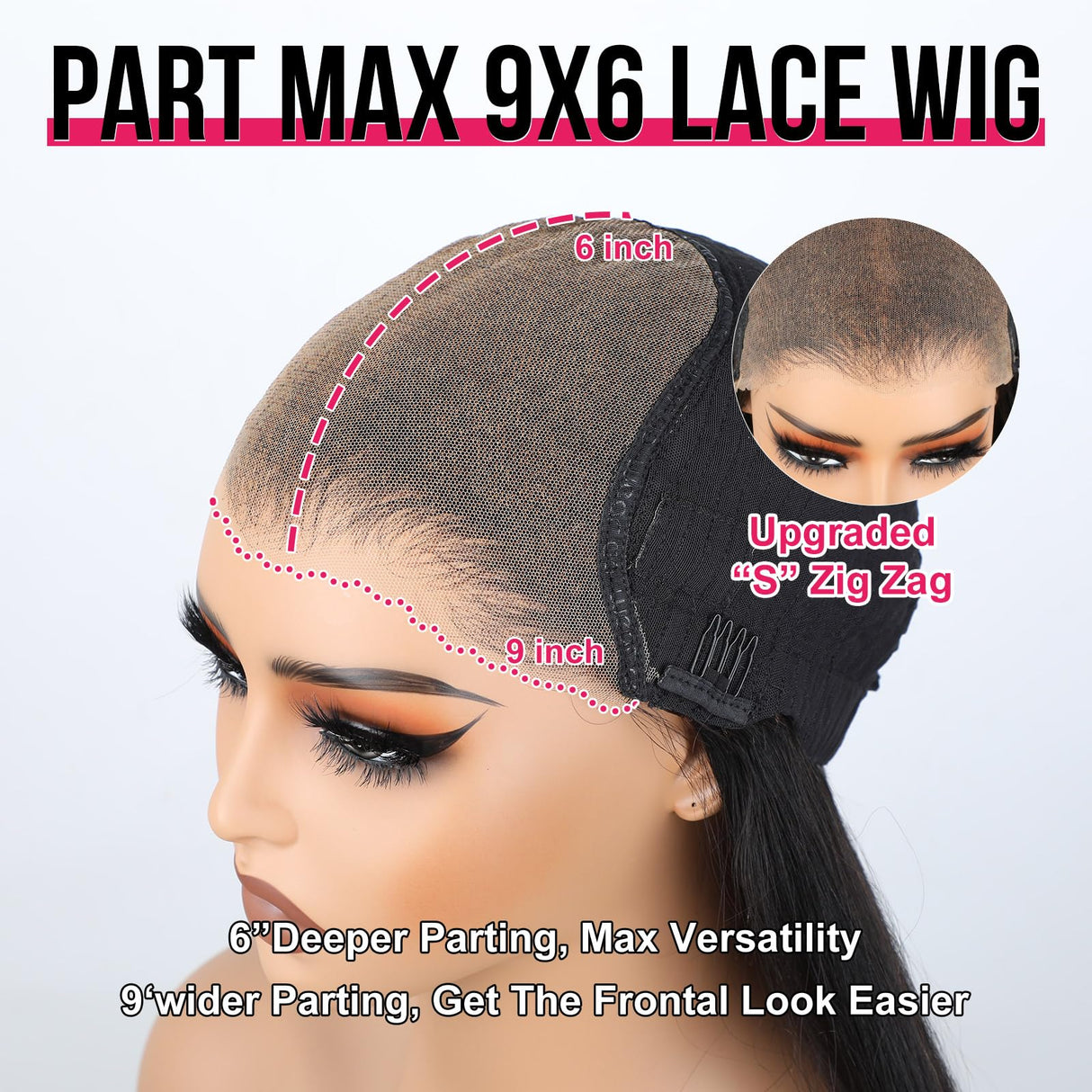 ISEE Hair M Cap 9x6 Bob Wig Human Hair Glueless Bob Wigs Pre Plucked Pre Cut HD Lace Front Glueless Wigs Human Hair 180% Density Short Straight Bob Wigs for Black Women 12 inch