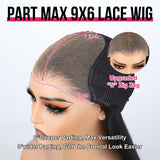 ISEE Hair M Cap 9x6 Bob Wig Human Hair Glueless Bob Wigs Pre Plucked Pre Cut HD Lace Front Glueless Wigs Human Hair 180% Density Short Straight Bob Wigs for Black Women 12 inch