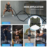 ZELUS Weighted Vest, 6lb/8lb/12lb/16lb/20lb/25lb/30lb Weight Vest with Reflective Stripe for Workout, Strength Training, Running, Fitness, Muscle Building, Weight Loss, Weightlifting, Green(8 lb)