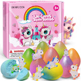 Bofuoos Unicorn Bath Bombs with Surprise Toys Inside, Girls Birthday Gifts