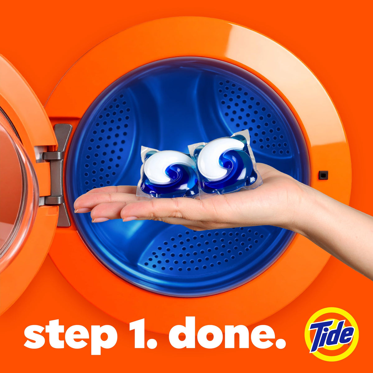 Tide PODS Laundry Detergent Soap with Ultra Oxi 4-in-1 Detergent, 85 Count, Built-in Pre-Treaters, Set-in Stains, Color Protectors, HE Compatible
