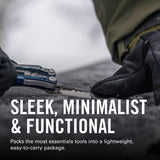 LEATHERMAN, Skeletool CX, 7-in-1 Lightweight, Minimalist Multi-Tool for Everyday Carry (EDC), Home, Garden & Outdoors, Onyx