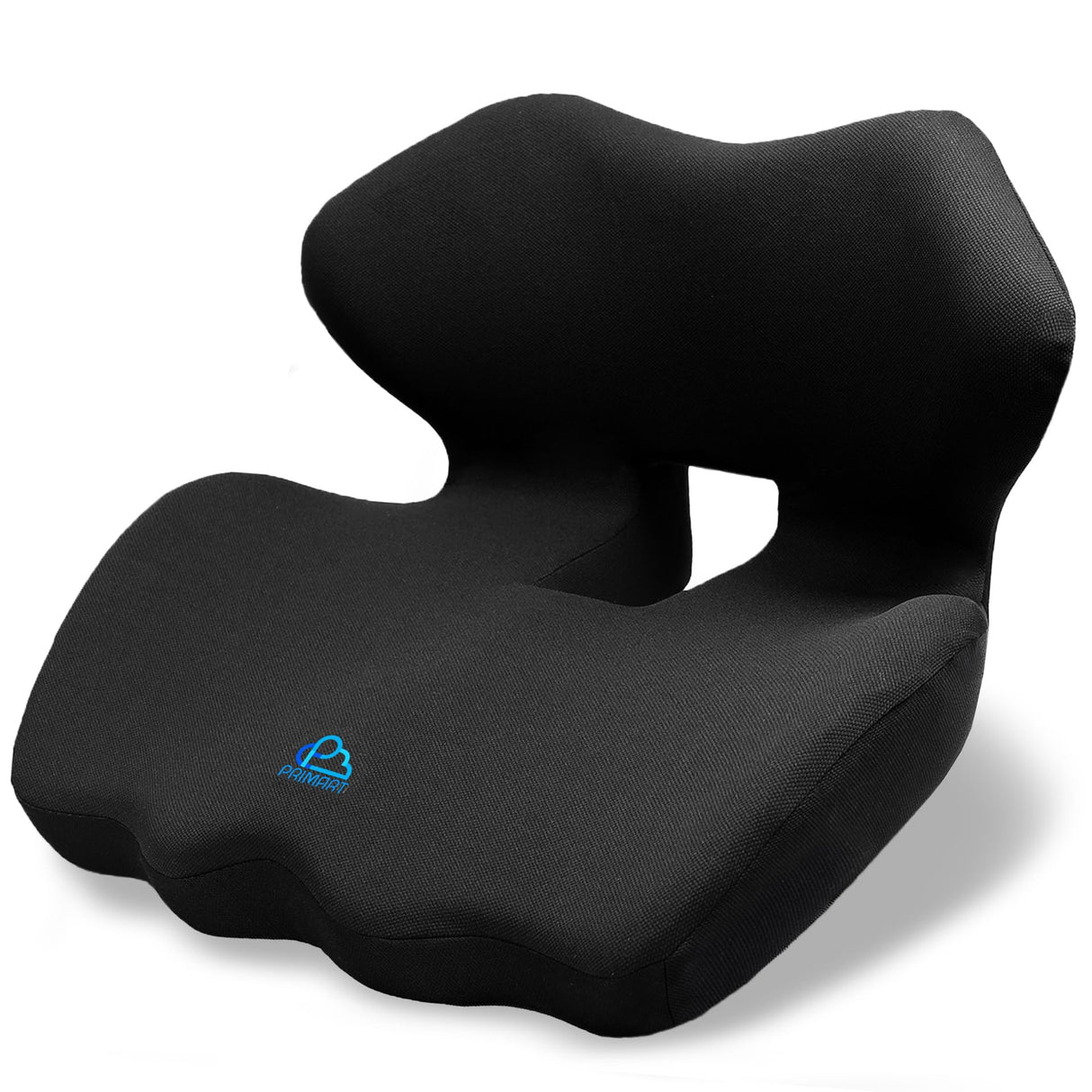 Ergonomic Memory Foam Seat Cushion for Office Chair, Car Seat, Gaming Chair, Dining Chairs| Sciatica, Tailbone & Coccyx Pain and Pressure Relief | Lumbar & Lower Back Support | Orthopedic Design