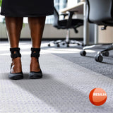 RESILIA Industrial Deep Pile Carpet Runner - Crosshatch Pattern Non Slip Carpet & Rug Protector Mat, Waterproof Clear Plastic Vinyl Floor Covering, 30 Inches Wide x 12 Feet Long, Made in The USA