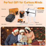 Kids Digital Microscope STEM Toy: Complete Science Gift Kit for Ages 4-12