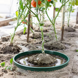 GJQ 6PCS 12 Inches Plant Rings for Outdoor Plants, Plant Rings, Planting Ring, Planting Grow Rings to Separate Rock and Pest for Deep Watering Veggies Herbs and Flowers