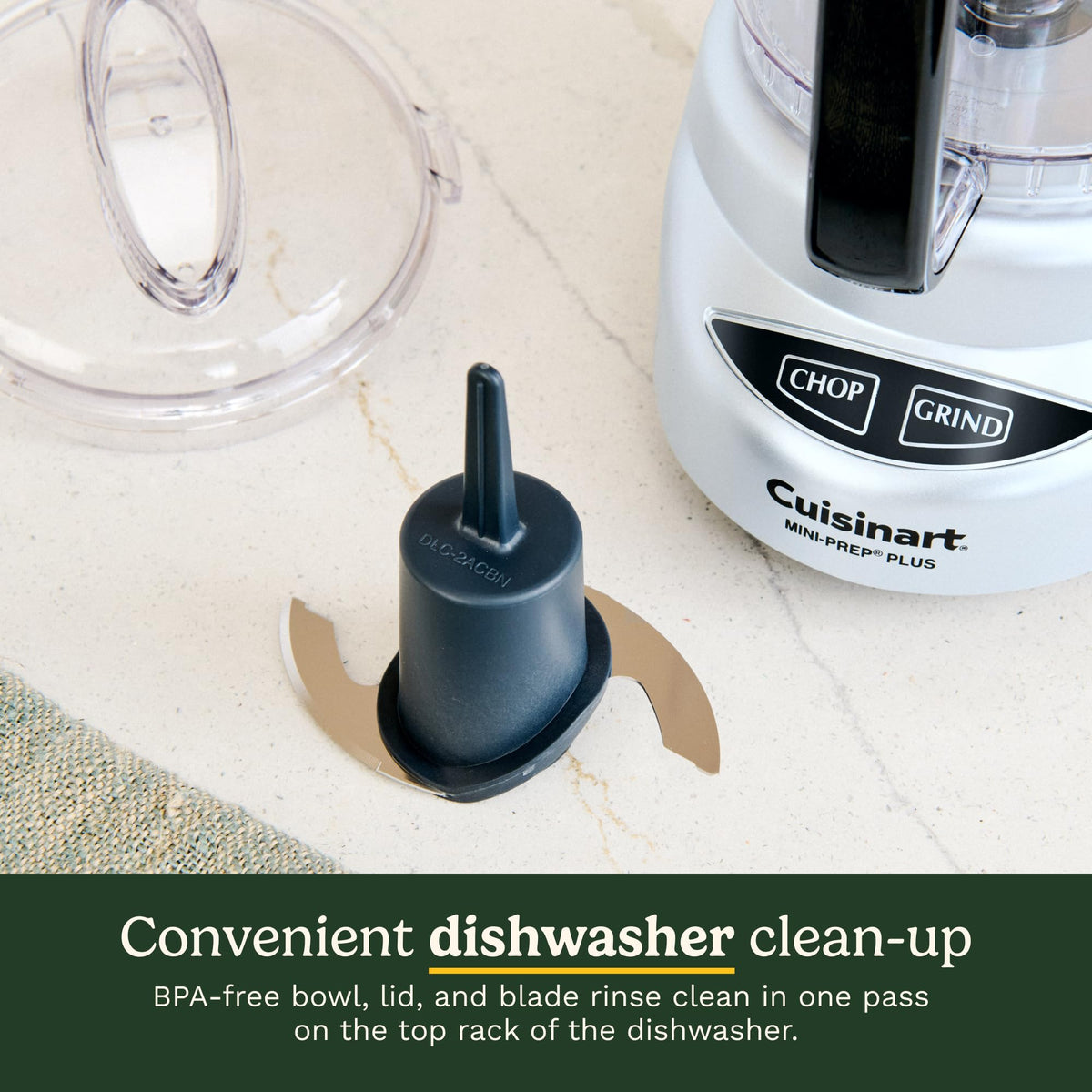 Cuisinart Mini Food Processor, Reversible Blade, 3-Cup Capacity