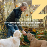 ZENKEYZ Shoulder Brace for Women & Men, Torn Rotator Cuff Shoulder Support, Neoprene Shoulders Compression Sleeve - Injury Pain Relief Arm Sleeves for Men & Women, Left & Right (Black, 2XL)