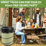 YUDI & GARDEN 45 Gallon Hard Bottom Collapsible Garden Bag