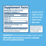 NativePath Collagen Peptides Protein Stick Packs - Hydrolyzed Type 1 & 3 Collagen Powder for Skin, Hair, Nails - 30 Servings