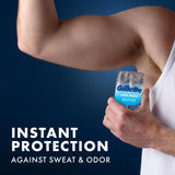 Gillette Antiperspirant Deodorant for Men, Cool Wave Scent 3.8 oz Pack of 4