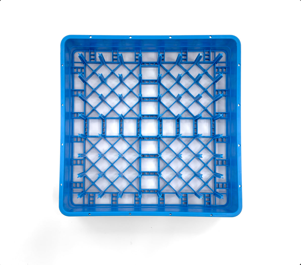 Farag Janitorial Peg Plate Rack for Commercial Dishwasher | Full Size Tray Rack | Polypropylene | Blue
