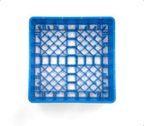 Farag Janitorial Peg Plate Rack for Commercial Dishwasher | Full Size Tray Rack | Polypropylene | Blue
