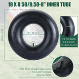 FLKQC 2Pcs 18X8.50/9.50-8 Inner Tubes with TR-13 Valve Stem