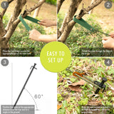 Tree Stakes and Supports, RIFNY Tree Straightening Kits for Leaning Tree