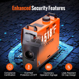 VEVOR 8KW Diesel Heater All in One, Diesel Air Heater with Bluetooth App Control, Portable Parking Heater Automatic Altitude Adjustment Max 18045 ft, Remote Control and LCD, for Vehicles and Indoors