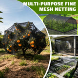 Homiton Stronger Garden Mesh Netting, 10 x 20 FT Ultra Fine Nano PP Plant Covers, Small Animals Bird Net Barrier Screen for Vegetables Plants Fruits Flowers Protection, Shading Rate 33%