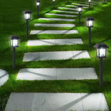 Greluna Solar Lights Outdoor,12 Pack 6000K Waterproof Auto On/Off Solar Pathway Lights for Your Garden, Landscape, Path, Yard, Patio, Driveway,Walkway Decor