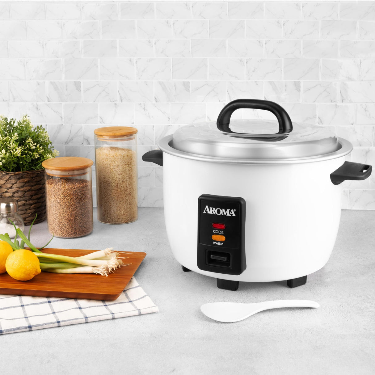 AROMA® 20-Cup (Uncooked) / 40-Cup (Cooked)/ 7 Qt Commercial Rice Cooker and Warmer