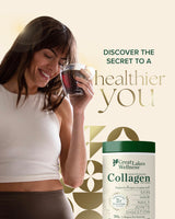 Great Lakes Wellness Bovine Collagen Peptides Powder for Skin, Hair, Nails, Joints & Digestion - Unflavored - Quick Dissolve Hydrolyzed, Non-GMO, Kosher - 32 oz