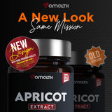 AMALTH Apricot Extract Supplement Capsules (25:1) 120 Capsules 500mg per Capsule, 1000 mg Servings (Pack of 1) (Herbal, Vegan, Non-GMO and Gluten Free)