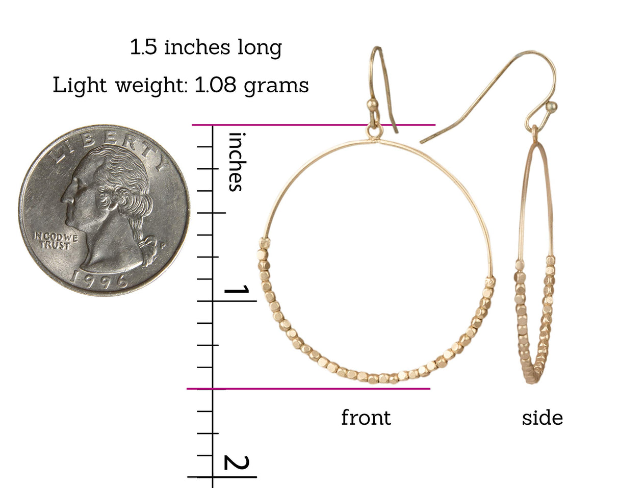 SPUNKYsoul Vintage Retro Women's Earrings, Geometric Hoop Dangle Jewelry