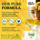 Wild & Organic Mullein Drops for Lungs - Cleanse and Detox - Liquid Mullein Leaf Extract for Lungs with Echinacea - Add to Tea - Verbascum Thapsus Tincture - Sugar & Alcohol-Free Supplement - 4 fl oz