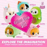 JOYIN Axolotl Plush Toy, Kawaii Axolotl Cat Plush Toy, 11" Soft Plushie, Cute Stuffed Animal Pillow for Kids and Adults, Birthday Gift for Boys and Girls Gift for Christmas